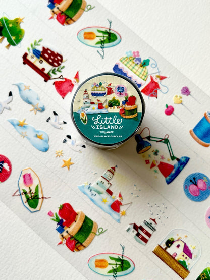 'Little Island Series' Glossy PET Masking Tape