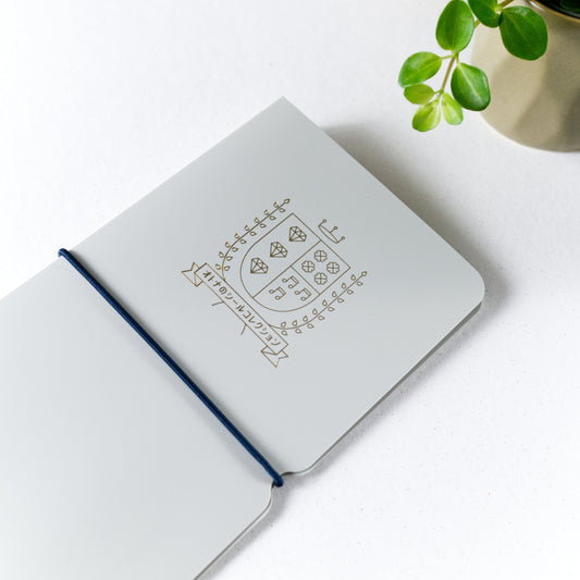 HITOTOKI: Sheet Sticker Collection Book / Album / Folder (Gray)