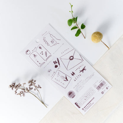 Washi Sticker - 'Family' by Miki Tamura