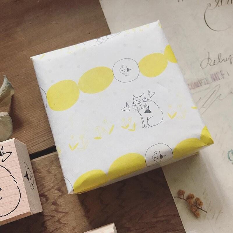Mori Travel Dogs and Cats - 4 Stamps Boxset by Avocado Mori x thelittlek9s (Christmas gift)