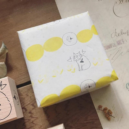 Mori Travel Dogs and Cats - 4 Stamps Boxset by Avocado Mori x thelittlek9s (Christmas gift)