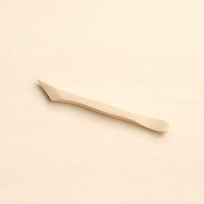 MU Wooden Stick for Print-On Stickers | Official Pressure Transfer Tool (Rub-on | Handmade)