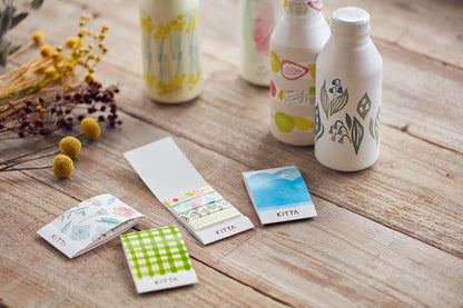 KITTA: Pre-cut Washi Masking Tape - Fruit & Flower Pottery
