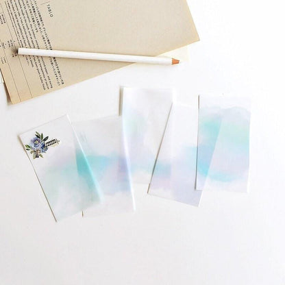 MU Tracing Paper - 10 Morning Glory (Translucent | Watercolor | Dyeing | Blue | Purple)