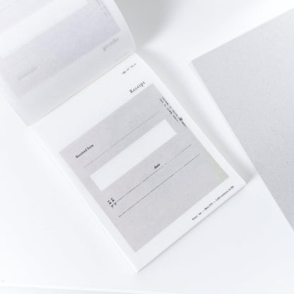 Yohaku Memo Pad M-051 Receipt (Rare, Postal, Japan, Modern elegant, Minimalist)