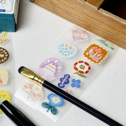 Nordic Collage - PET Masking Tape by Two Black Circles (Rare)