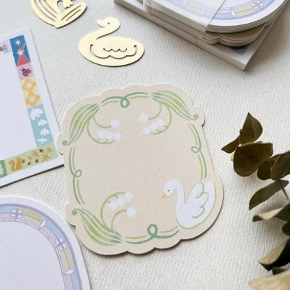 'Lily of the valley' Memo Card (10pcs)